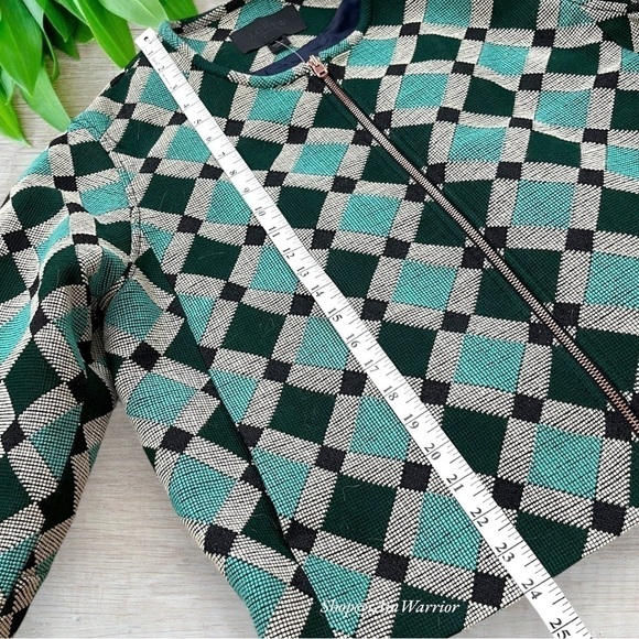 J.Crew Collection NWT jacquard jacket in moroccan diamond tile *shop@iamwarrior - Picture 10 of 12